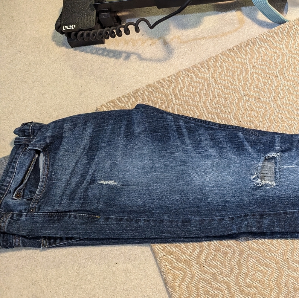 Men's True Craft ripped jeans